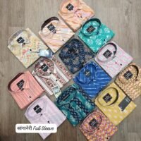 Sanganeri 60/60 pure cotton shirts